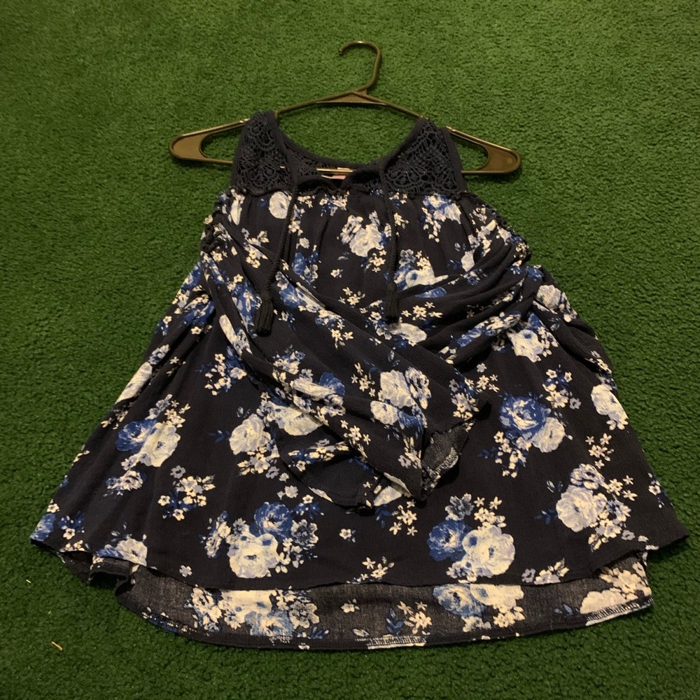 Floral Cold Shoulder Shirt From Justice